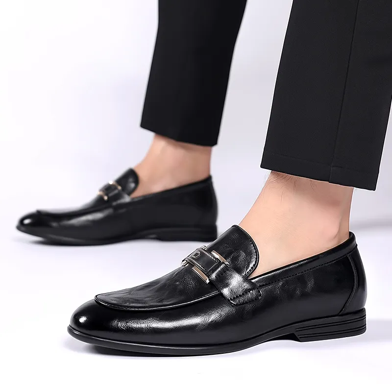 Poitulas Casual Shoes Men's Black-3
