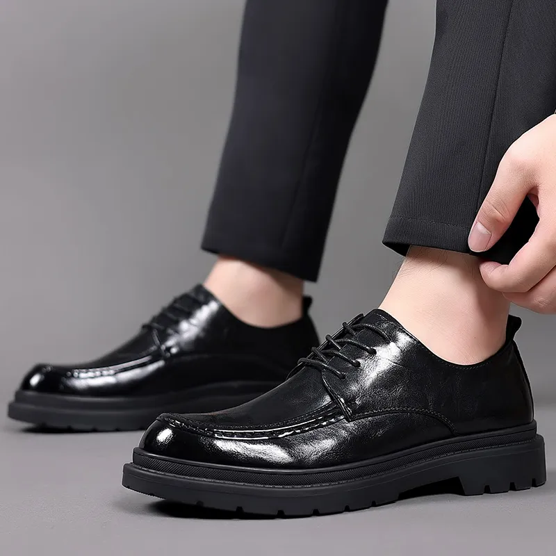 Poitulas Casual Shoes Men's Black-3