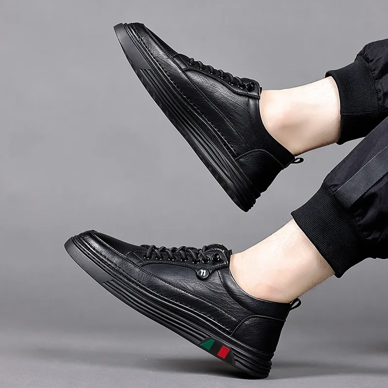 Poitulas Low Top Skateboard Shoes Men's-2