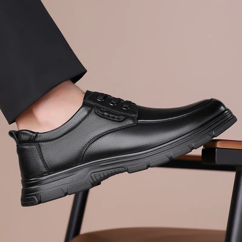 Poitulas Casual Shoes Men's Black-5