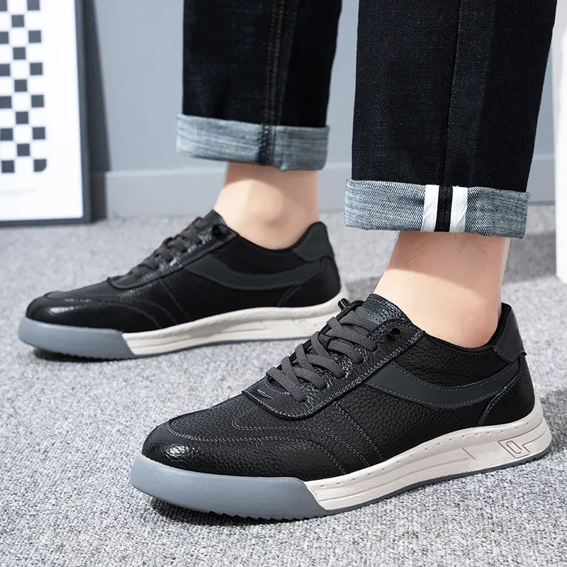 Poitulas Men's Casual Shoes Men Low Top-6
