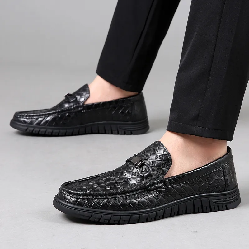 Poitulas Casual Shoes Men's Black-2