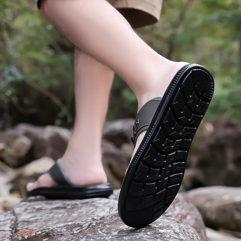 Poitulas Flip Flops Men-11