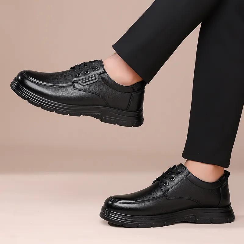 Poitulas Casual Shoes Men's Black-3