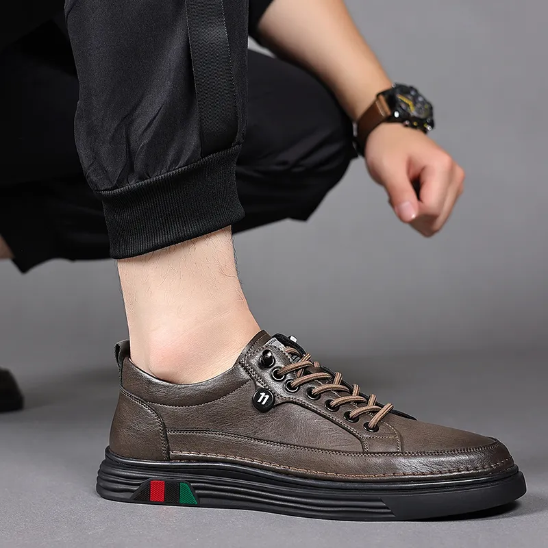 Poitulas Low Top Skateboard Shoes Men's-18