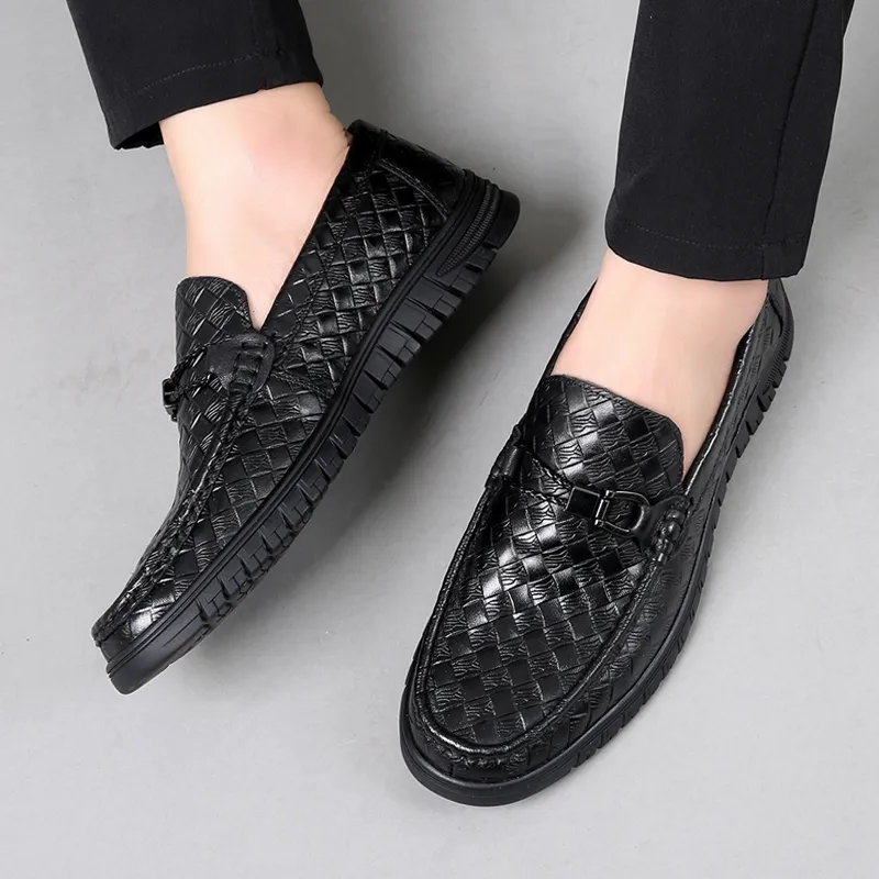 Poitulas Casual Shoes Men's Black-5