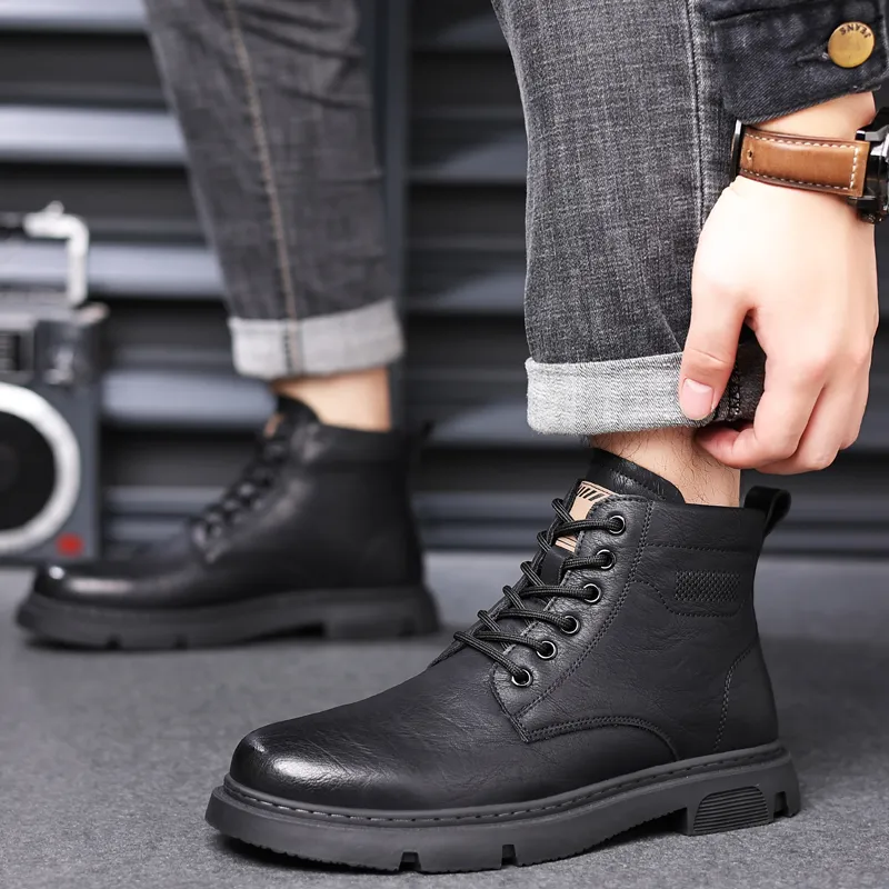 Poitulas Short Martin Boot Men's-5