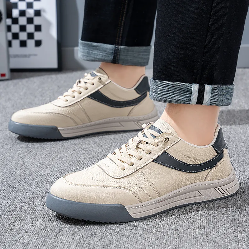 Poitulas Men's Casual Shoes Men Low Top-2