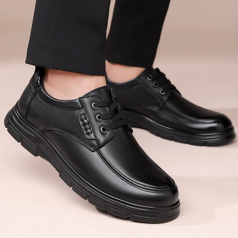 Poitulas Casual Shoes Men's Black-2
