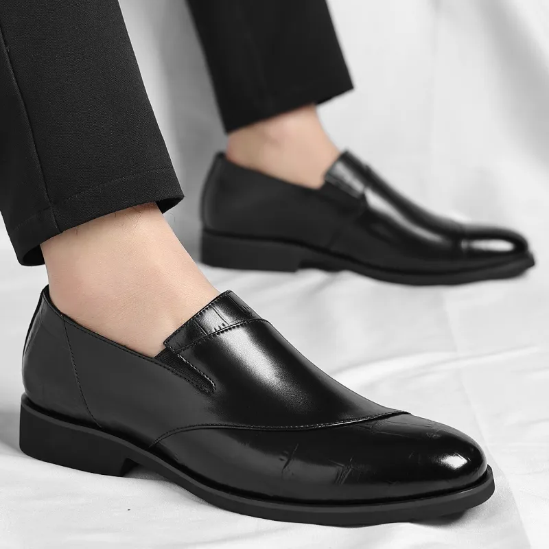 Poitulas Dress Shoes Men Low Top-3