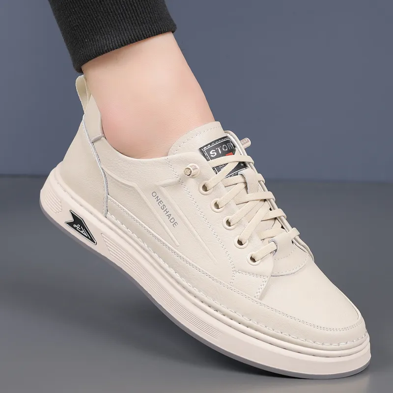 Poitulas Men's Casual Shoes Men Low Top-8