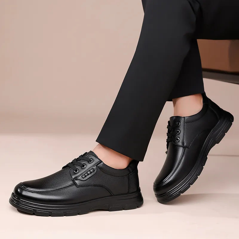 Poitulas Casual Shoes Men's Black-4