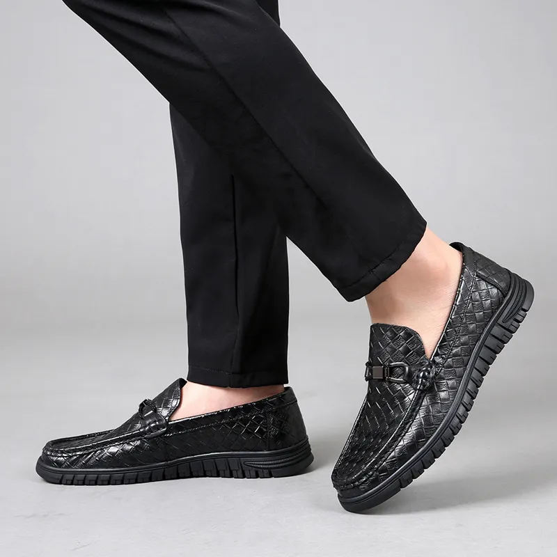 Poitulas Casual Shoes Men's Black-4