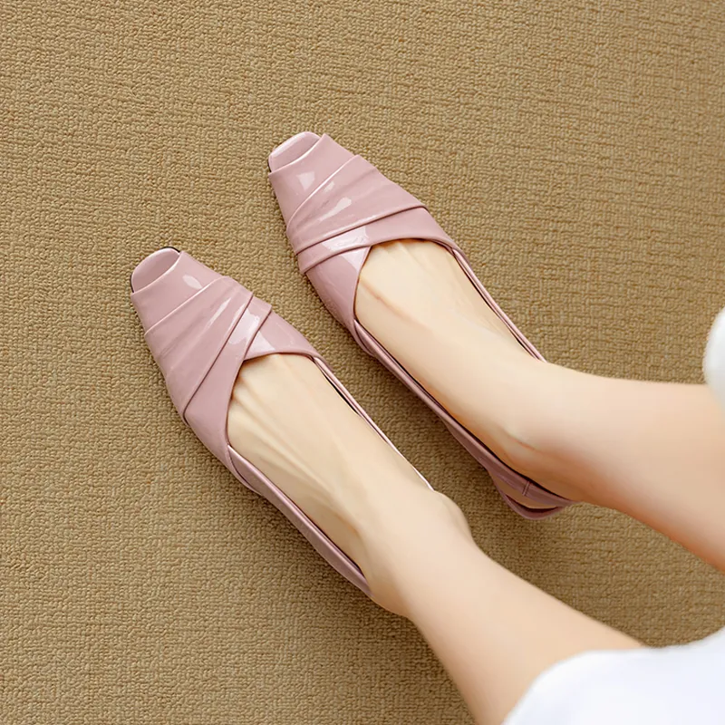 QIAOLINER Chunky Heel High Heels Women's-11