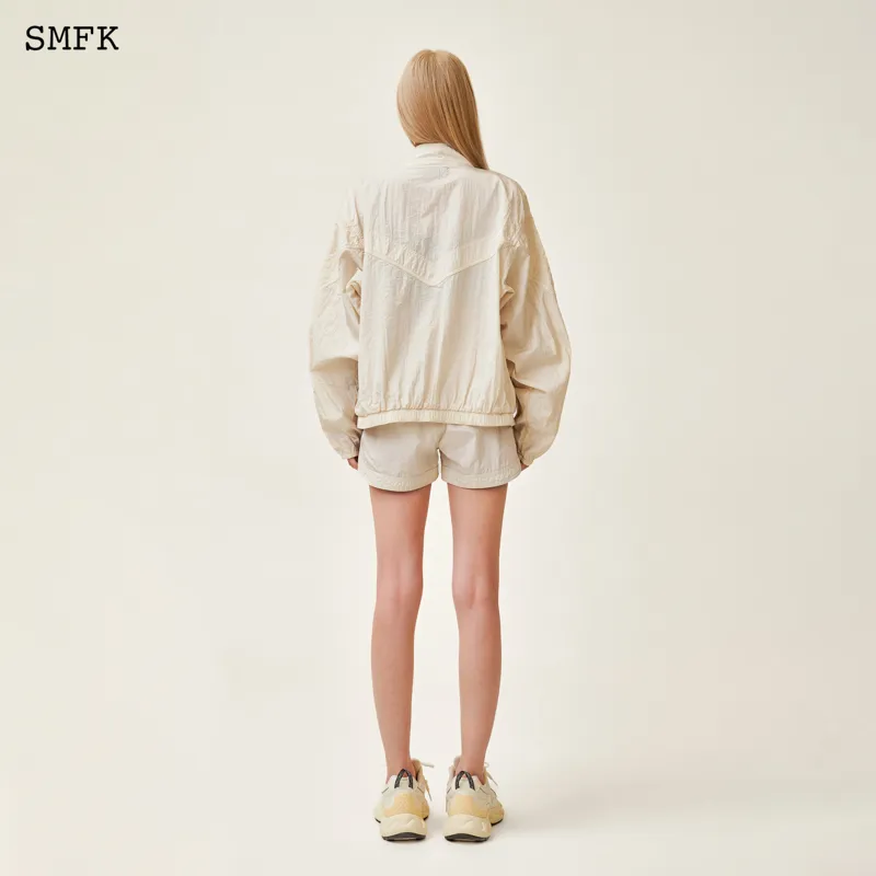 SMFK Casual Shorts Women's Milk White-2