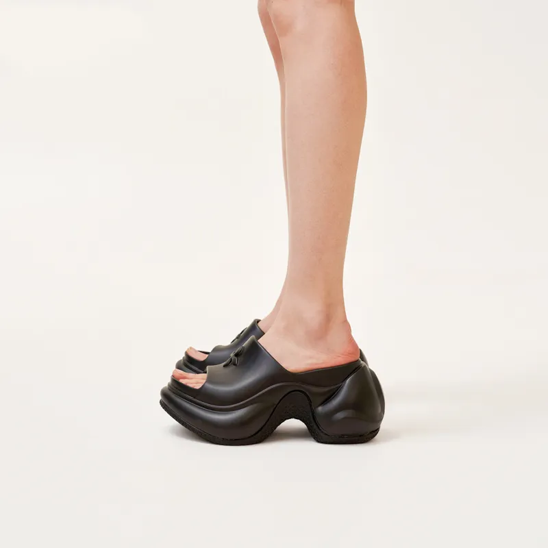 SMFK Compass Slide Slippers Women's Wilderness Black-5