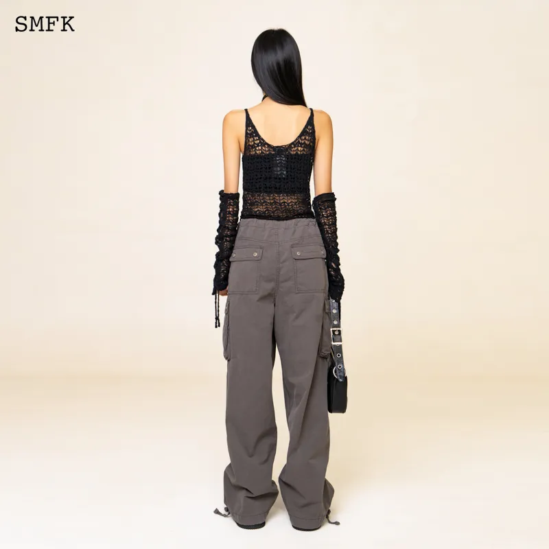 SMFK Wild World Wild World Series Cargo Pants Women's Storm Gray-3