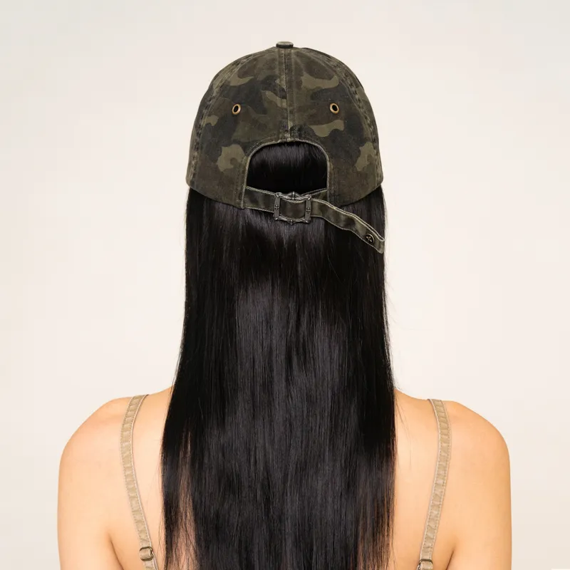 SMFK Baseball Caps Unisex Green Camouflage-3