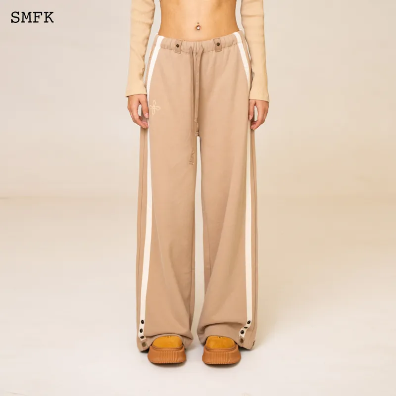 SMFK Casual Pants Women's Wheat-2