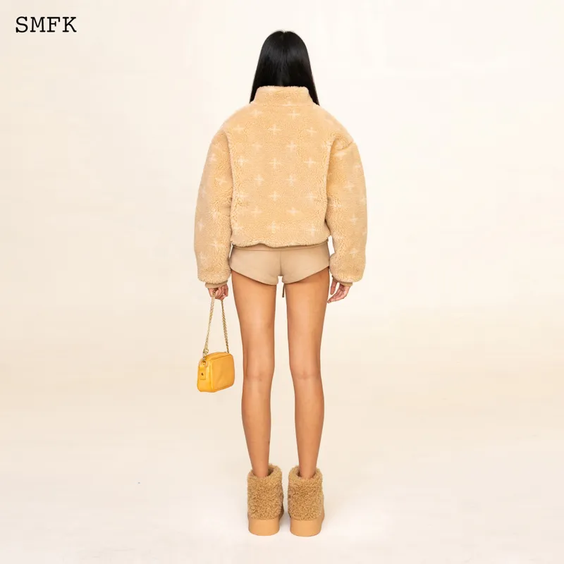 SMFK Puffer Jacket Women's Desert Garden-3
