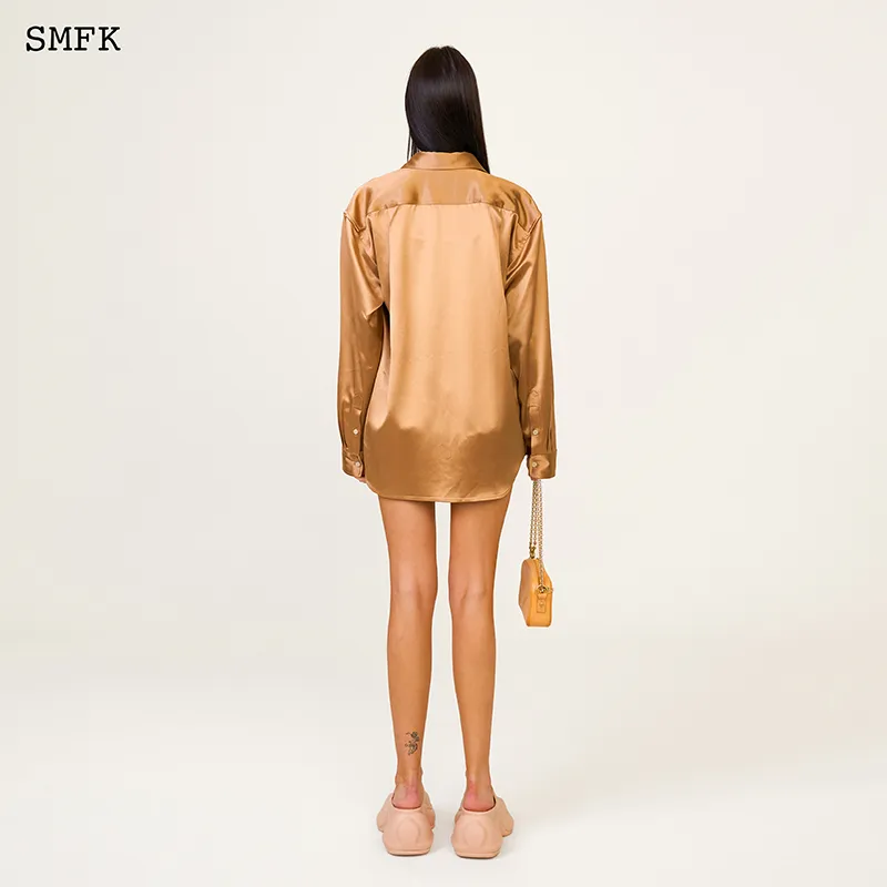 SMFK Shirts Women's Gold-2