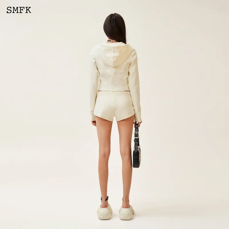 SMFK Sweatshirts Women's Milk White-2