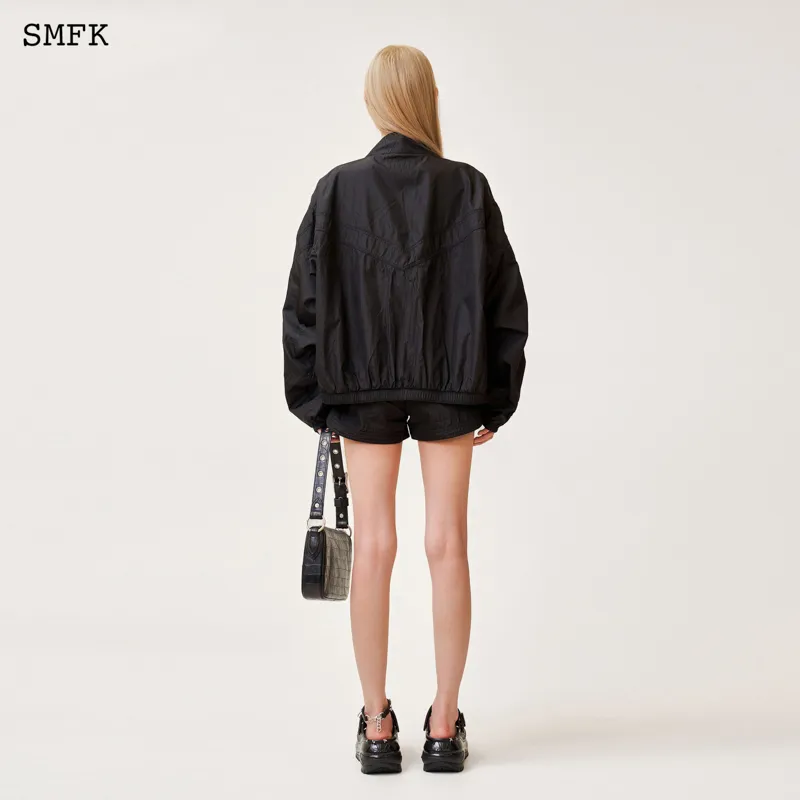 SMFK Jacket Women's Black Lightning-2