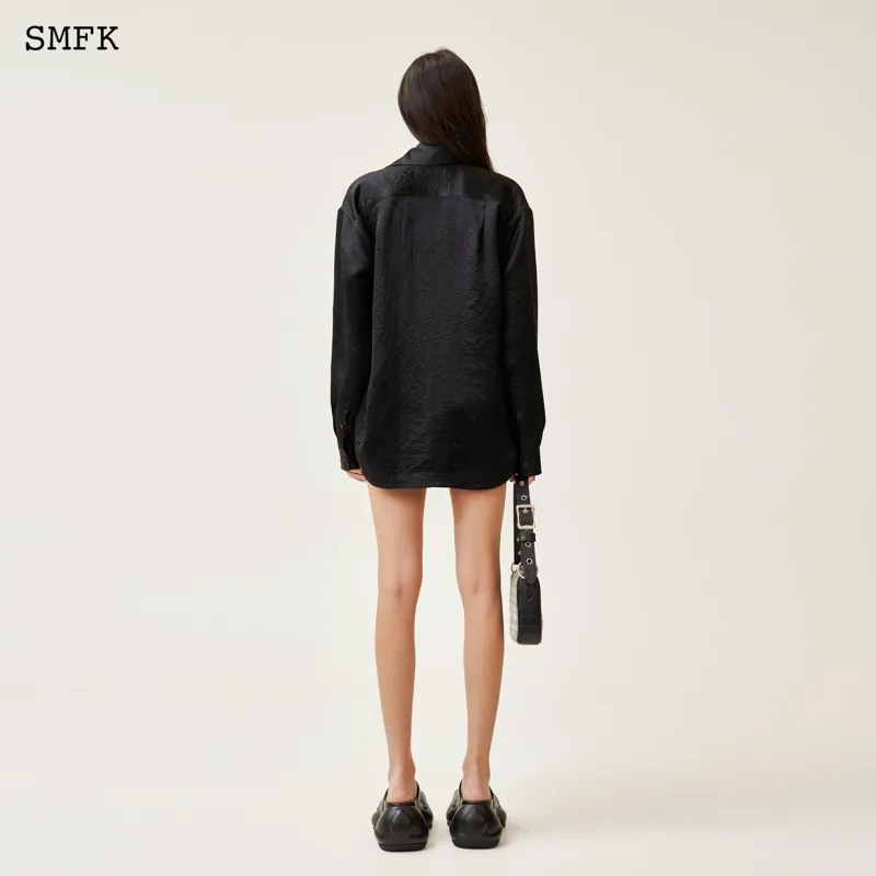 SMFK Shirt Women's Black Lightning-2