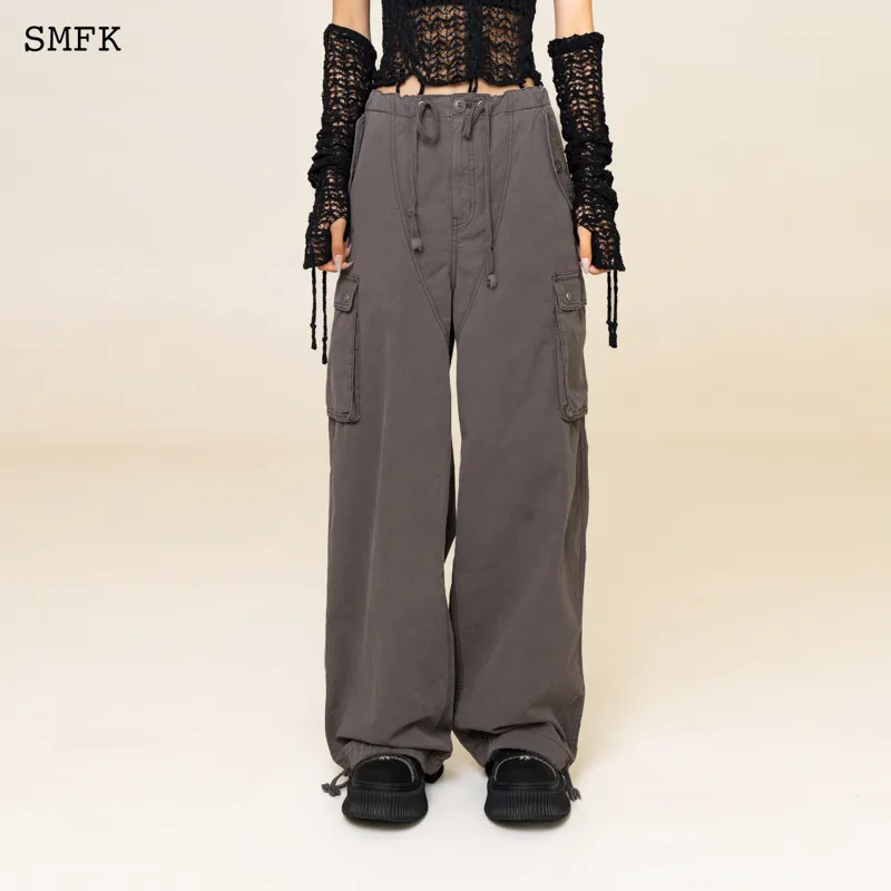 SMFK Wild World Wild World Series Cargo Pants Women's Storm Gray-2