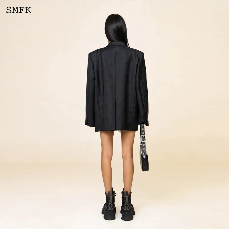 SMFK Wild World Wild World Series Business Suit Women's Black Garden-2