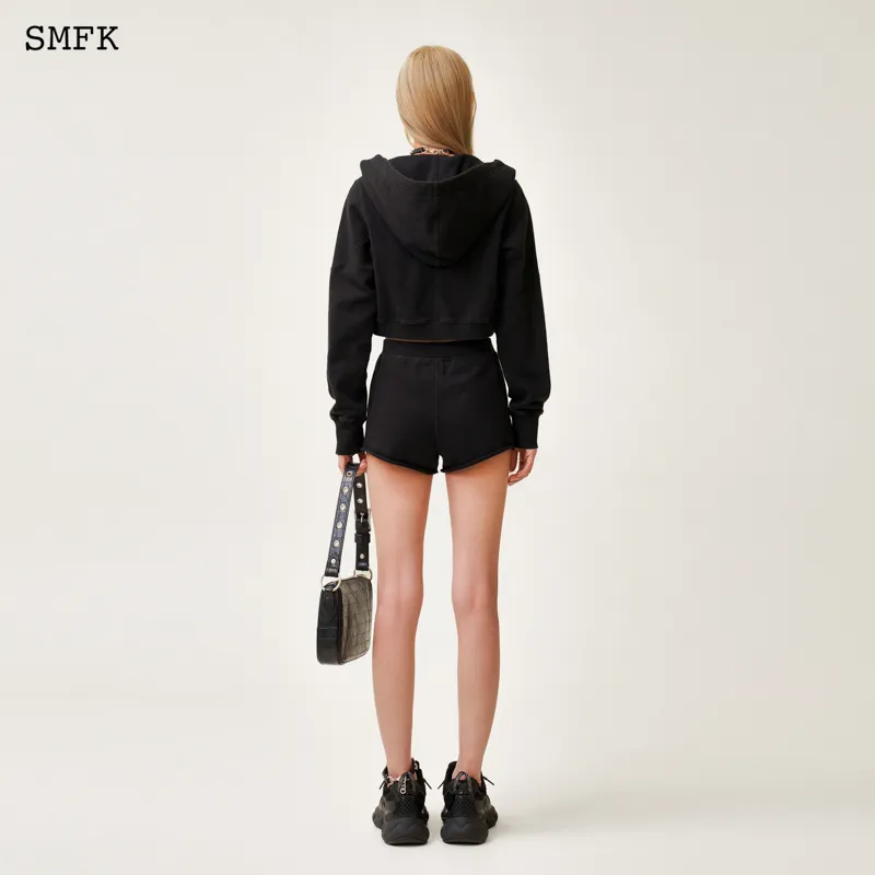 SMFK Casual Shorts Women's Wilderness Black-2