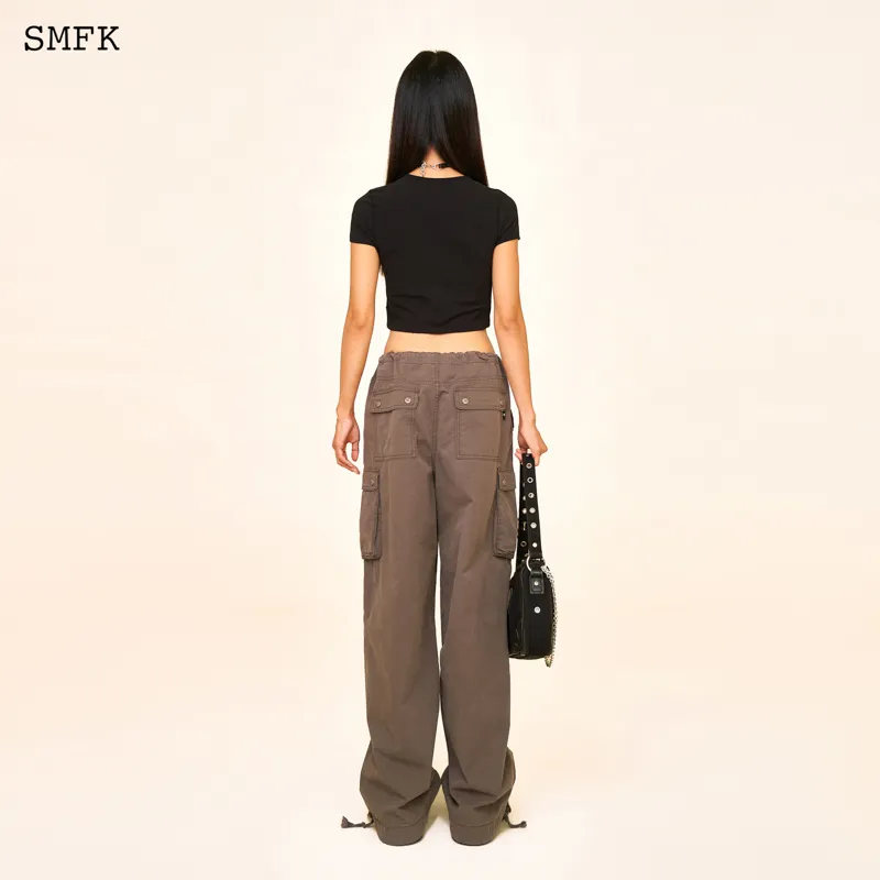 SMFK Wild World Wild World Series Cargo Pants Women's Storm Gray-5