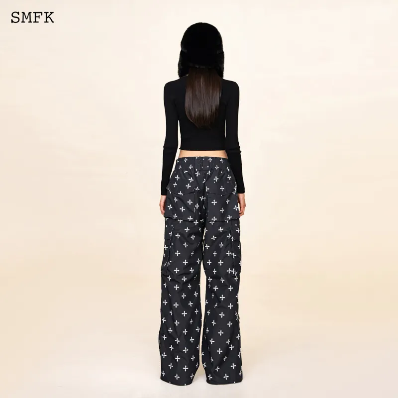 SMFK Knitwear Women's Wilderness Black-3