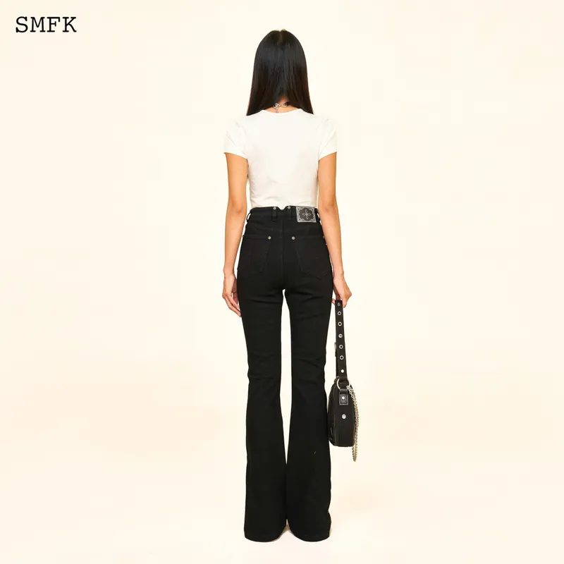 SMFK Wild World Wild World Series Jeans Women's Wilderness Black-3