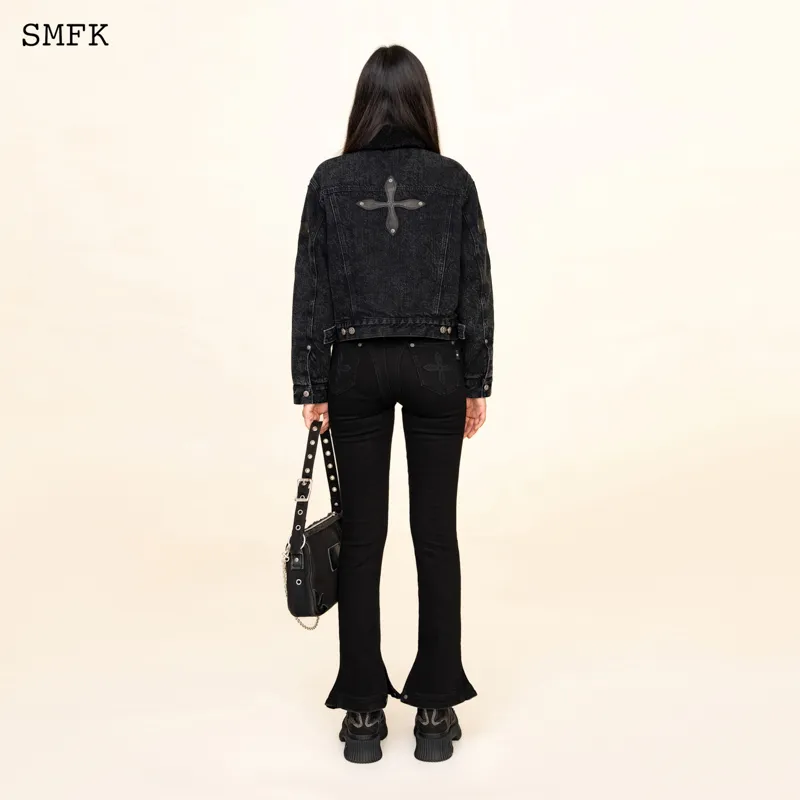 SMFK Jackets Coats Women's Wilderness Black-2