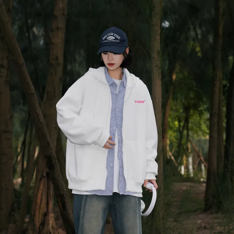 HOZZS x WULIAOYUAN LIANMINGKUAN Hooded Fleece Lined Hoodies & Sweatshirts Unisex-8