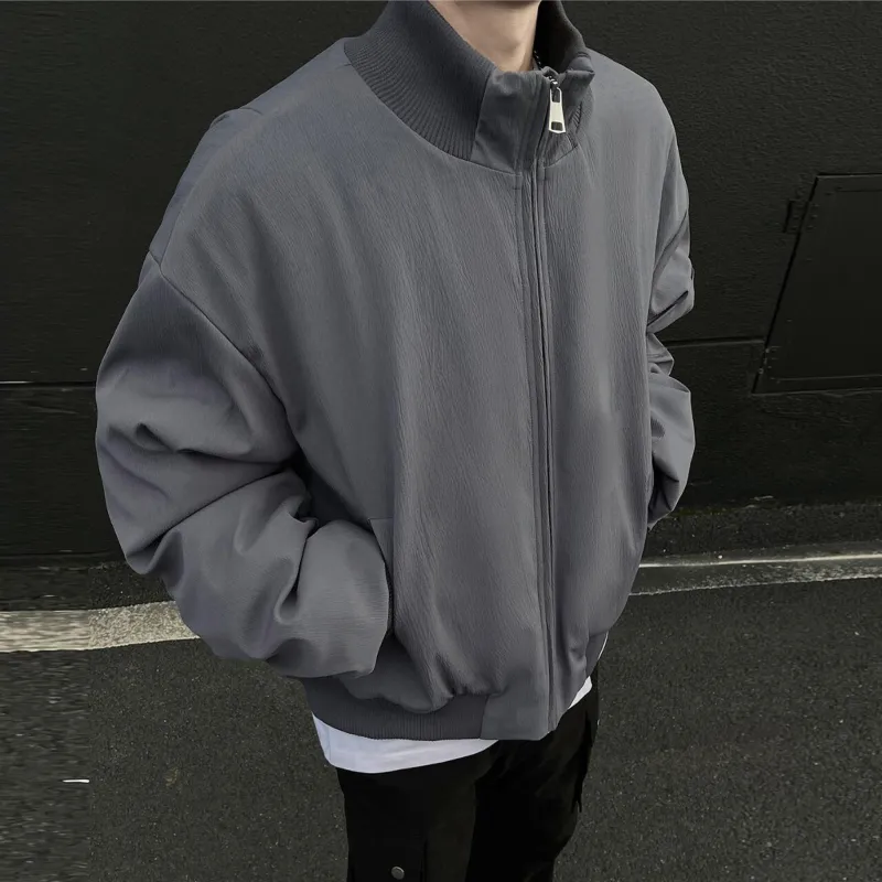 HOZZS Jackets Coats Unisex Black-15