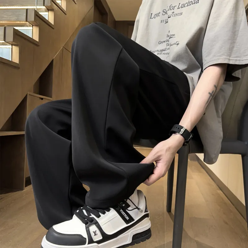 HOZZS Casual Pants Unisex-4