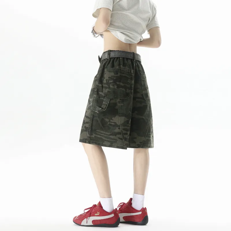 HOZZS Cargo Shorts Unisex-3