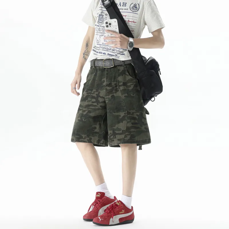 HOZZS Cargo Shorts Unisex-5