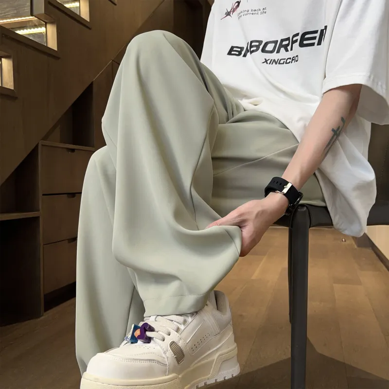 HOZZS Casual Pants Unisex-9