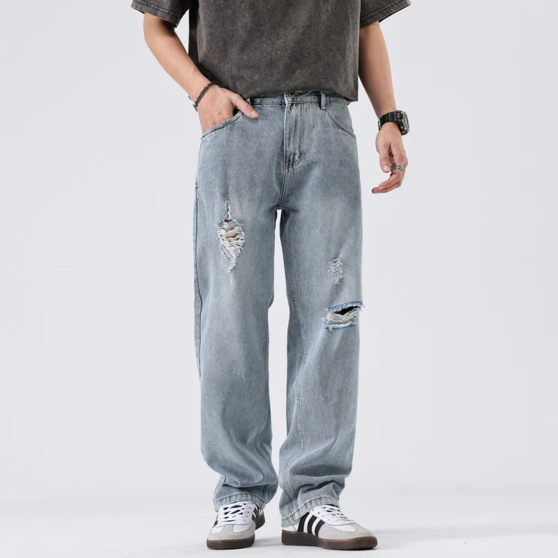 HOZZS Jeans Unisex Concrete Gray-3