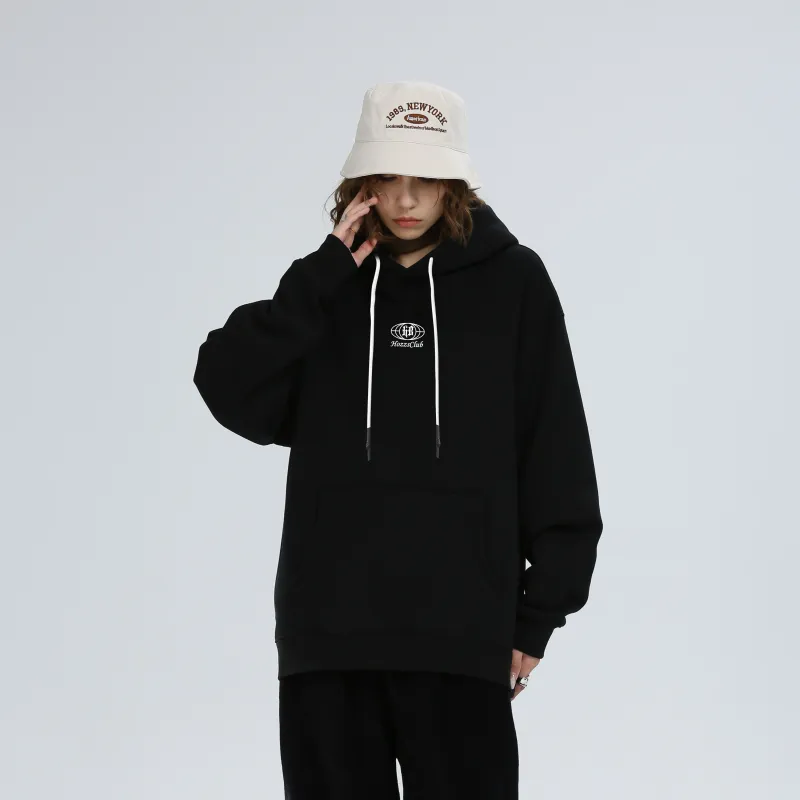 HOZZS x WULIAOYUAN LIANMINGKUAN Hooded Pullover Casual Fleece Lined Hoodies & Sweatshirts Unisex-2