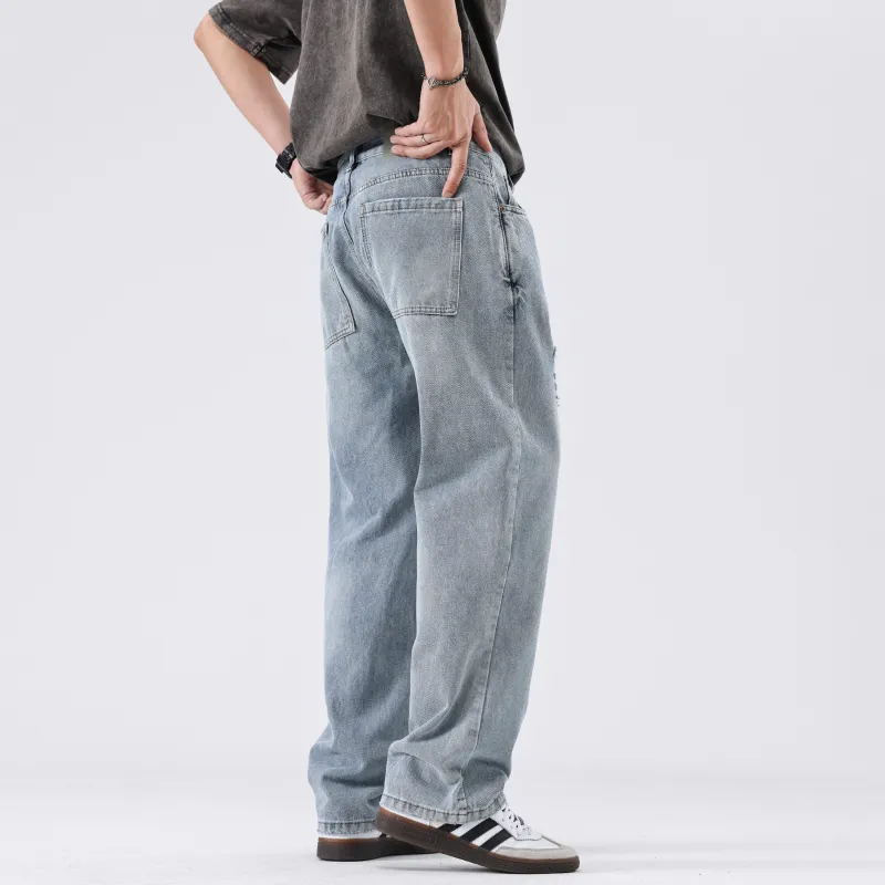 HOZZS Jeans Unisex Concrete Gray-5