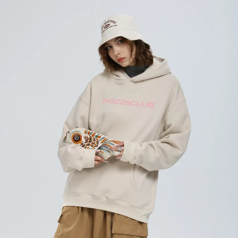 HOZZS Hooded Fleece Lined Hoodies & Sweatshirts Unisex-25