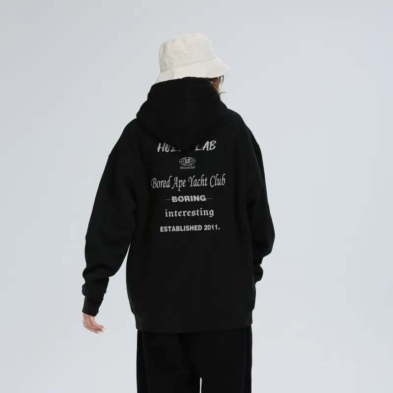 HOZZS x WULIAOYUAN LIANMINGKUAN Hooded Pullover Casual Fleece Lined Hoodies & Sweatshirts Unisex-4