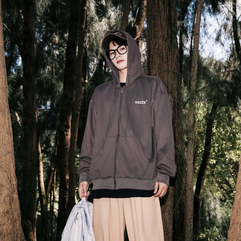 HOZZS x WULIAOYUAN LIANMINGKUAN Hooded Fleece Lined Hoodies & Sweatshirts Unisex-37