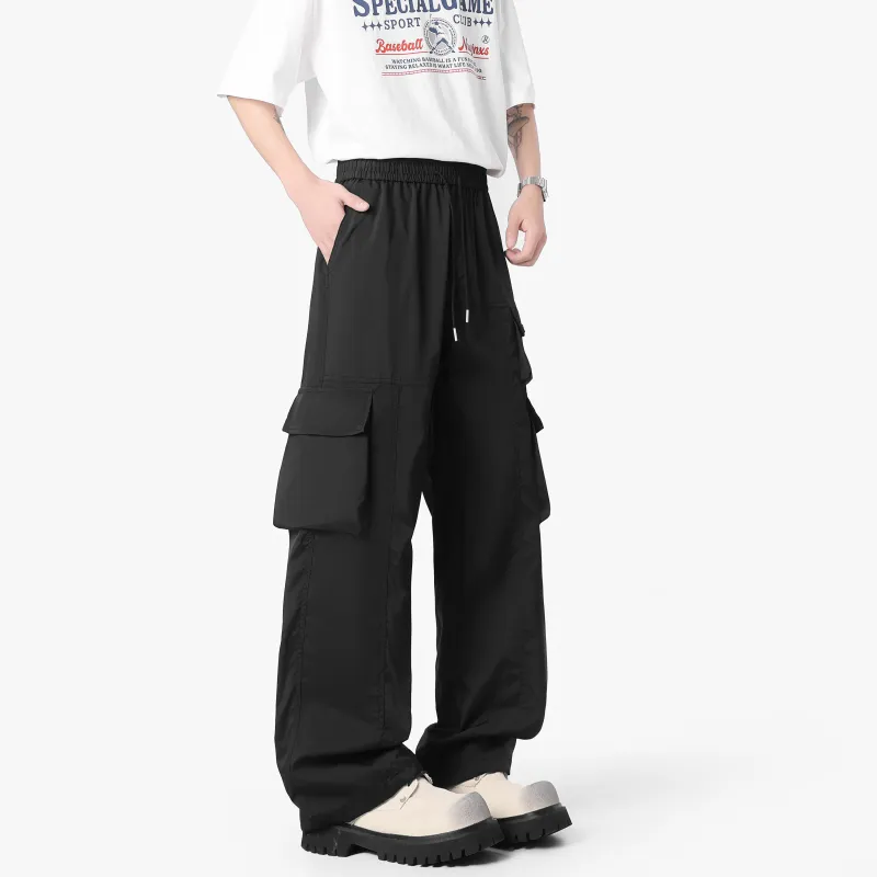 HOZZS Casual Pants Unisex-4