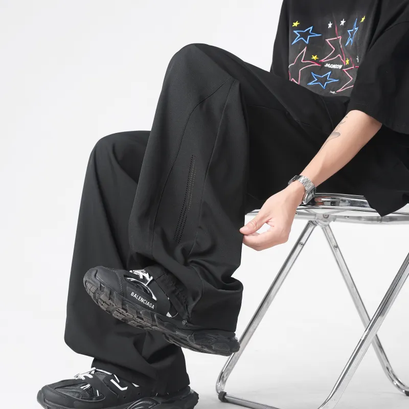 HOZZS Casual Pants Unisex-5