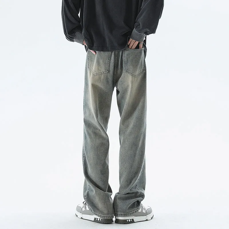 HOZZS Jeans Unisex Blue-3